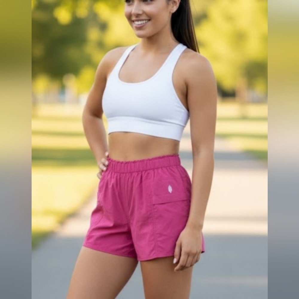 FP Movement by Free People Pink Athletic Running Shorts